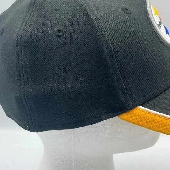 Pittsburgh Steelers New Era hat/ball Size S/M. Elastic - Picture 4 of 16